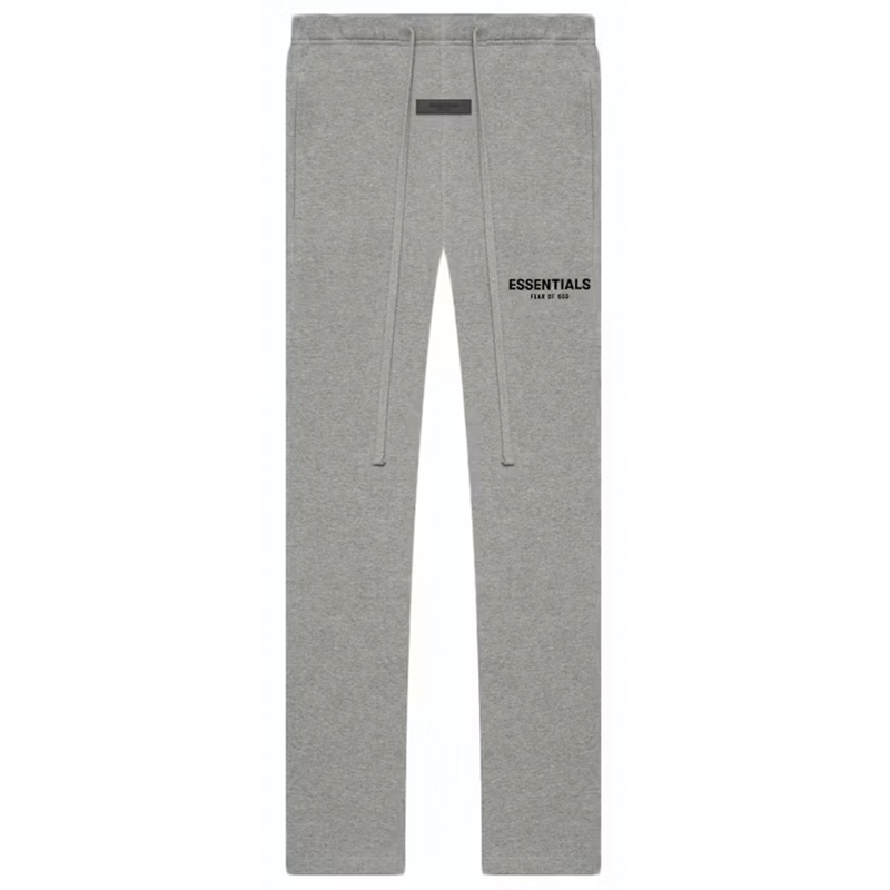 Essentials Relaxed Dark Oatmeal Trousers (No cuffs)