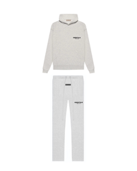 Essentials Relaxed Sweatpants Set Light Oatmeal