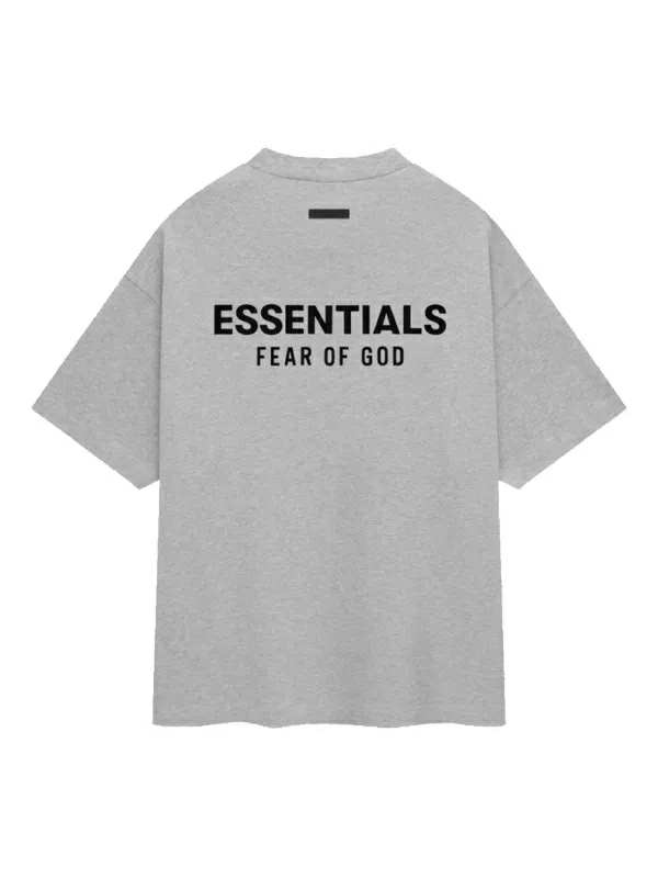 Essentials Jersey Crewneck T-Shirt Light Heather Grey