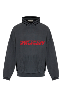 Essentials Iron Grey Hoodie 90s