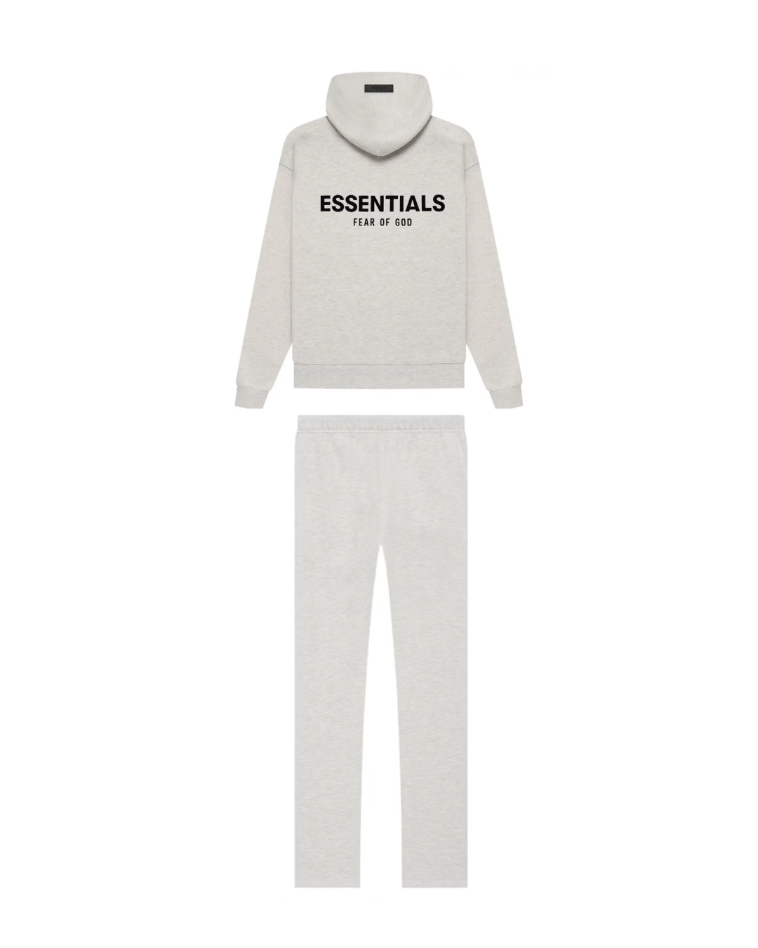 Essentials Relaxed Sweatpants Set Light Oatmeal
