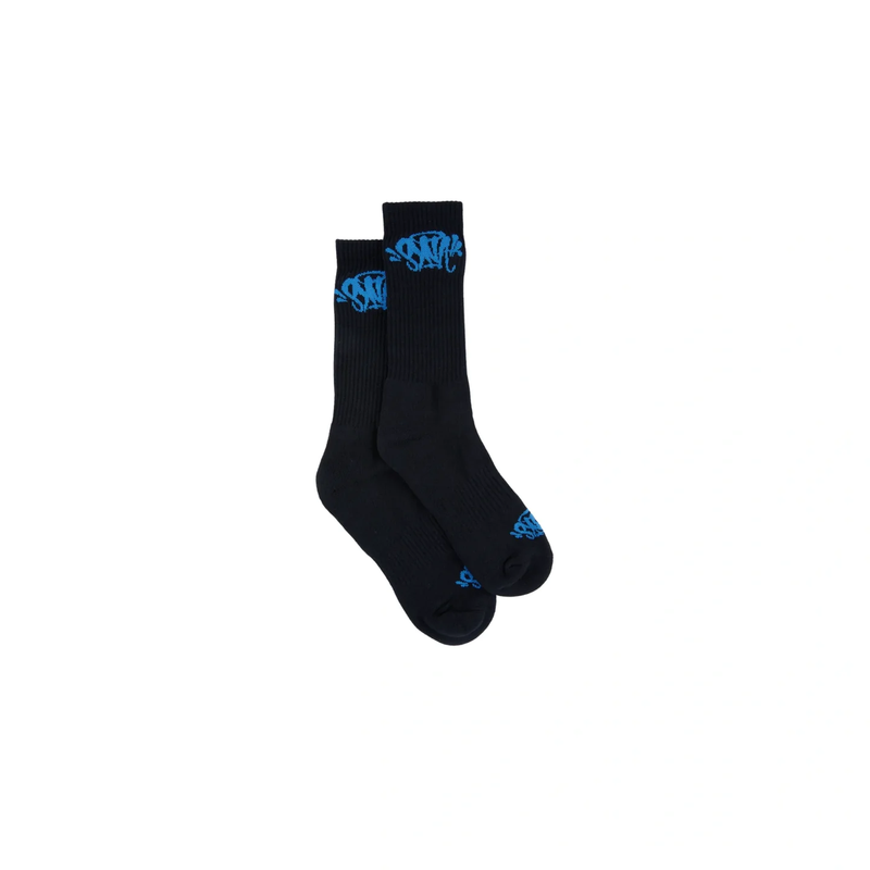 2PACK SynaWorld Black/Blue Socks