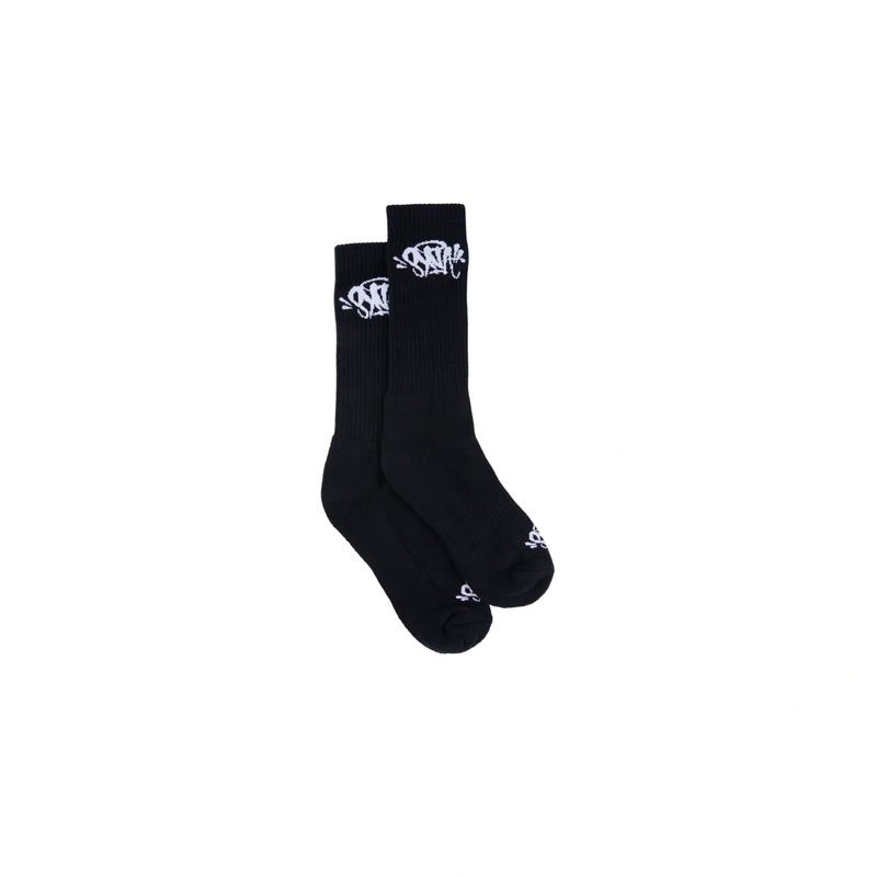 2PACK SynaWorld Black/White Socks