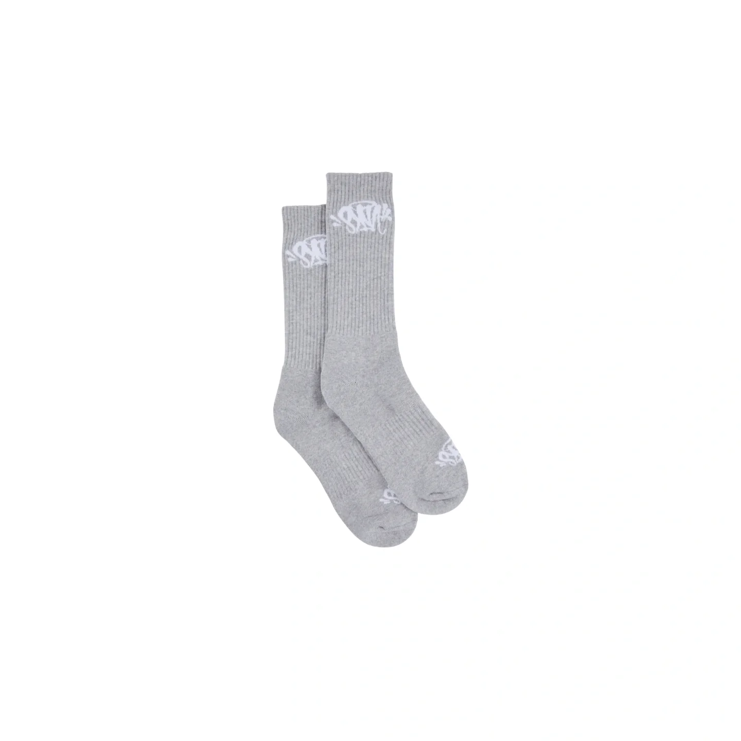 2-PACK SynaWorld Grey/White Socks