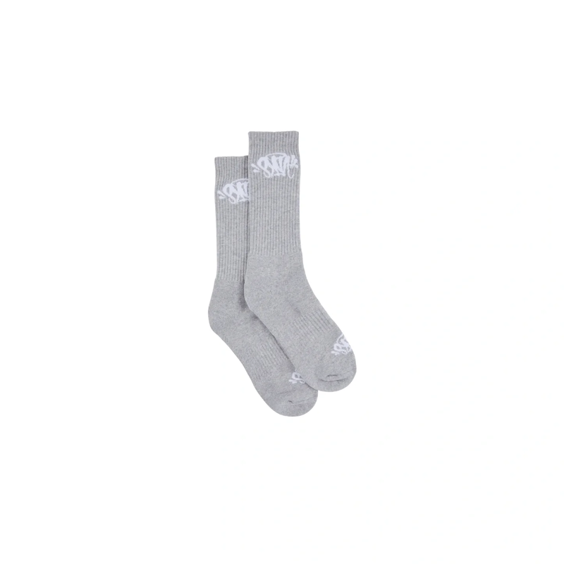 2-PACK SynaWorld Grey/White Socks
