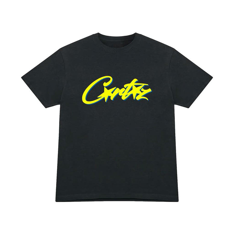 Corteiz OG Allstarz T-Shirt Black/Yellow