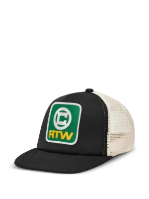 Corteiz RTW Box Trucker Hat Black