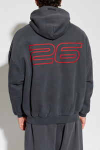 Essentials Iron Grey Hoodie 90s