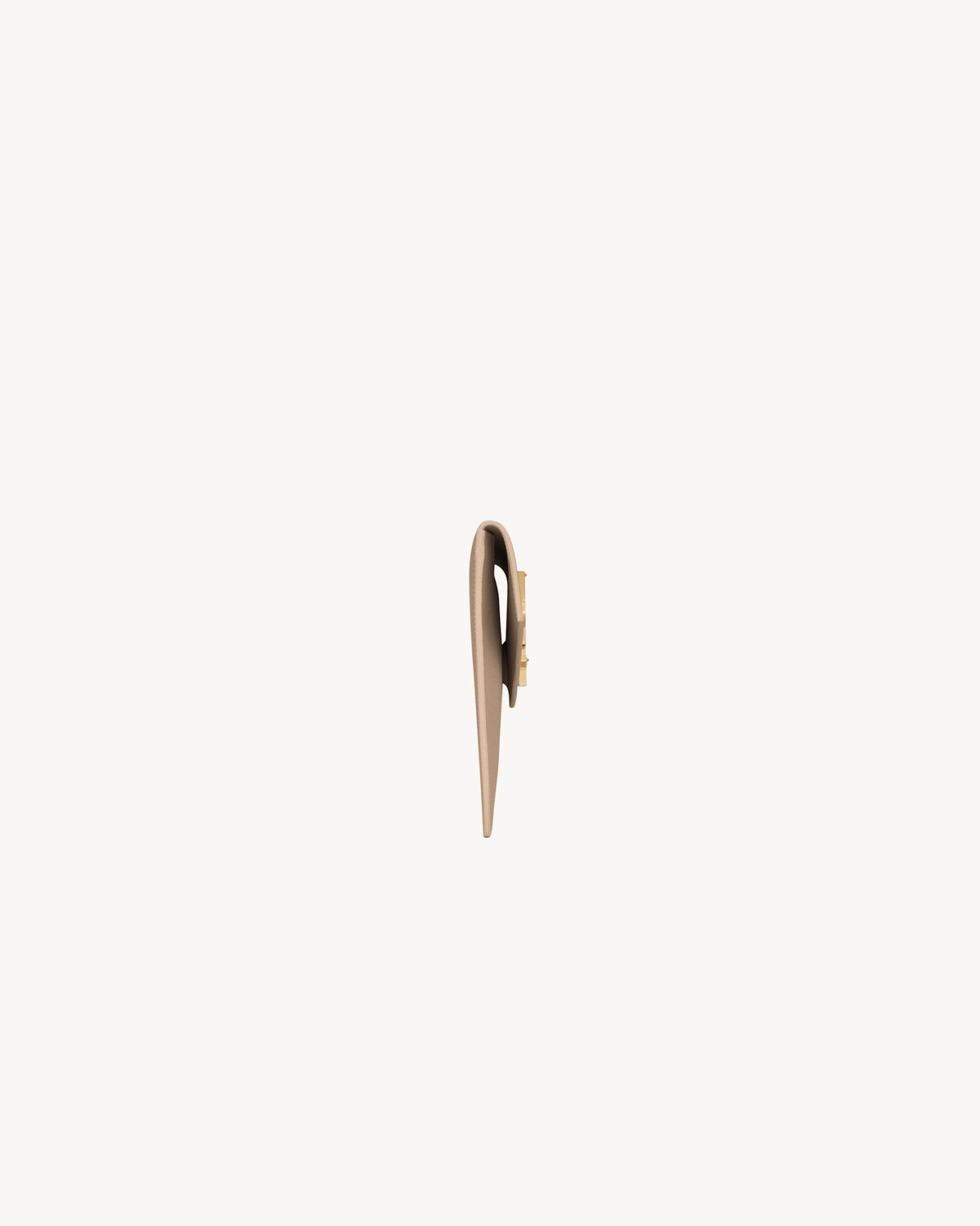 Saint Laurent Pochette clutch beige