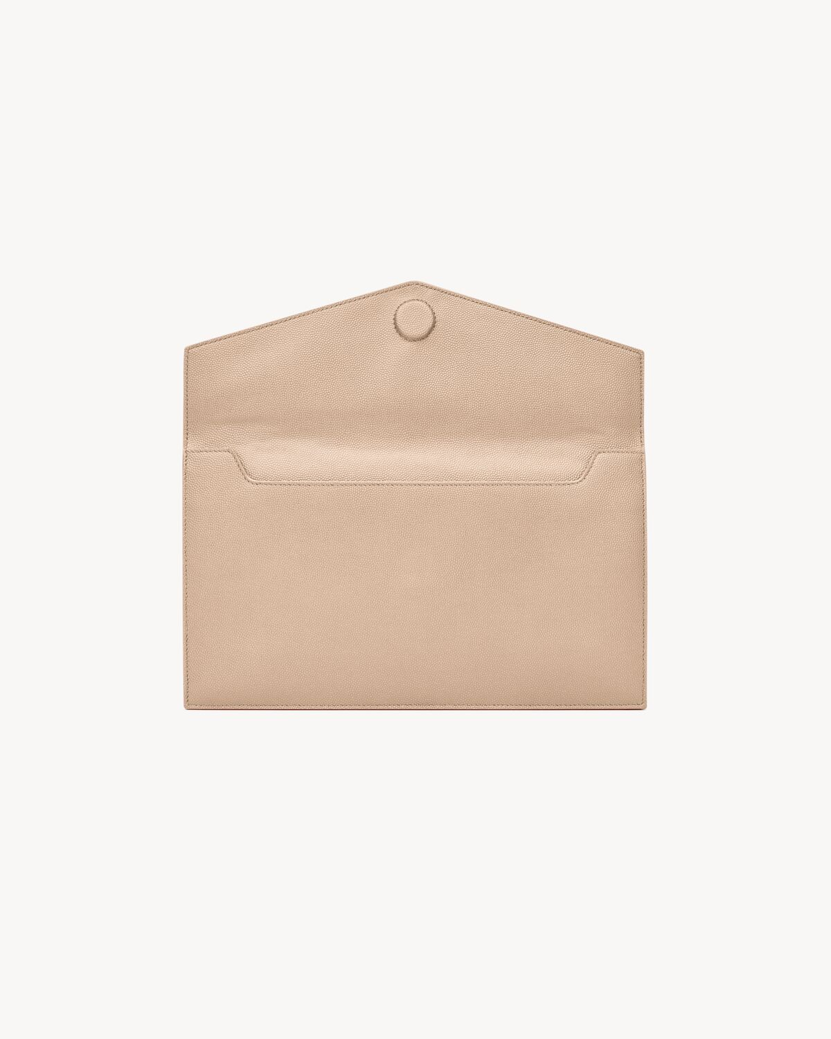 Saint Laurent Pochette clutch beige
