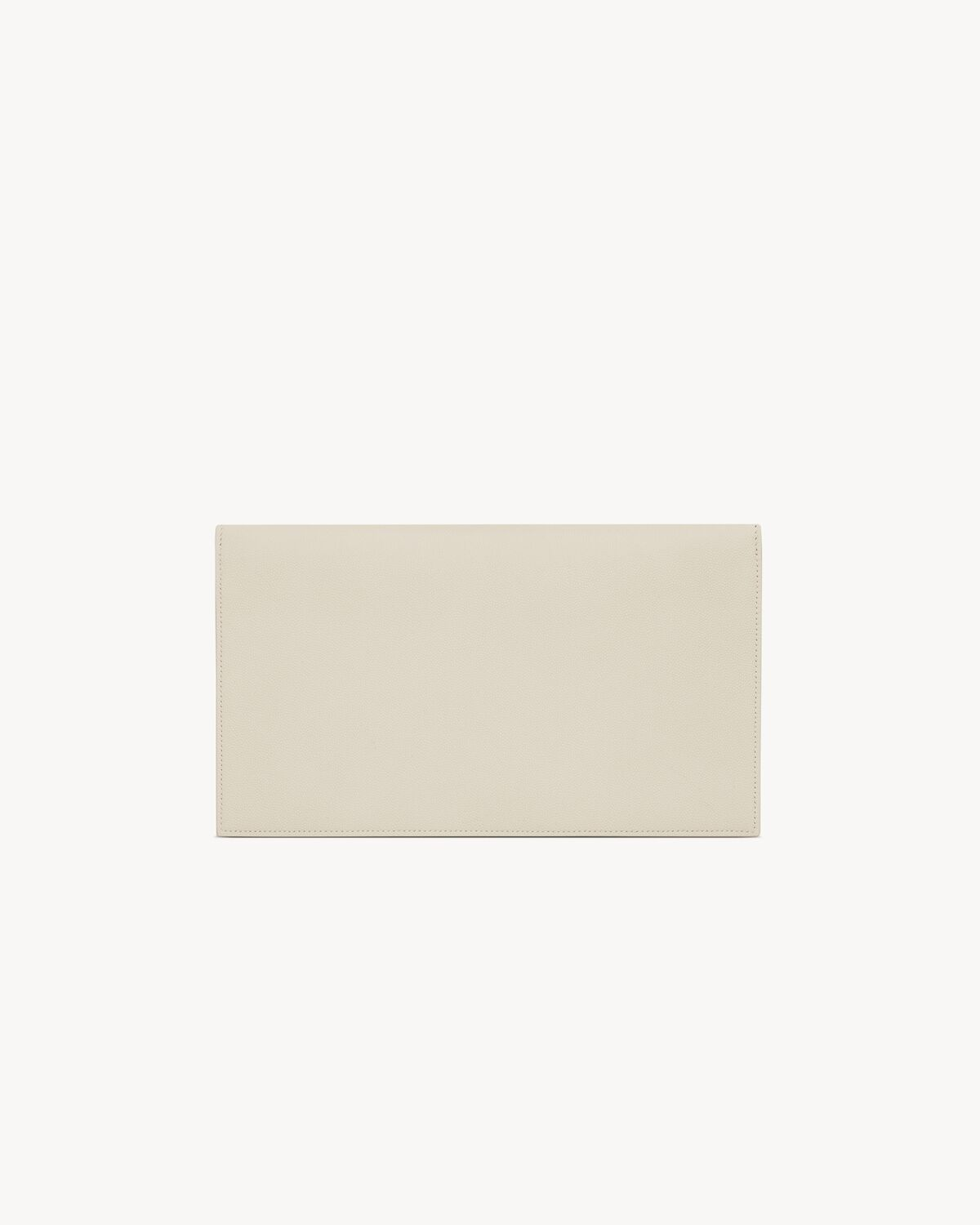 Saint Laurent Pochette white clutch bag