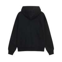 Stussy x Nike Stone Washed Fleece Zip Hoodie (FW25) Black
