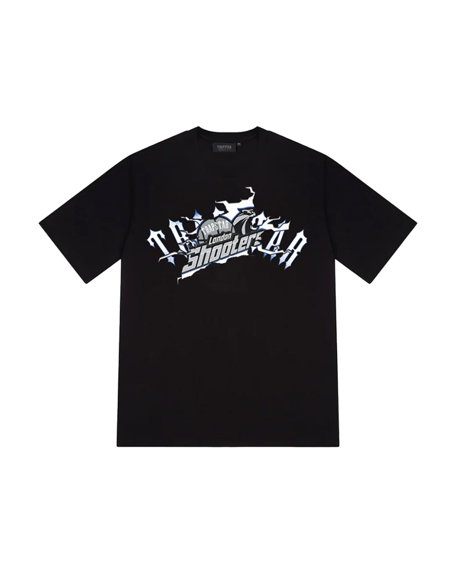 Trapstar Shooters Breakthrough Black T-Shirt