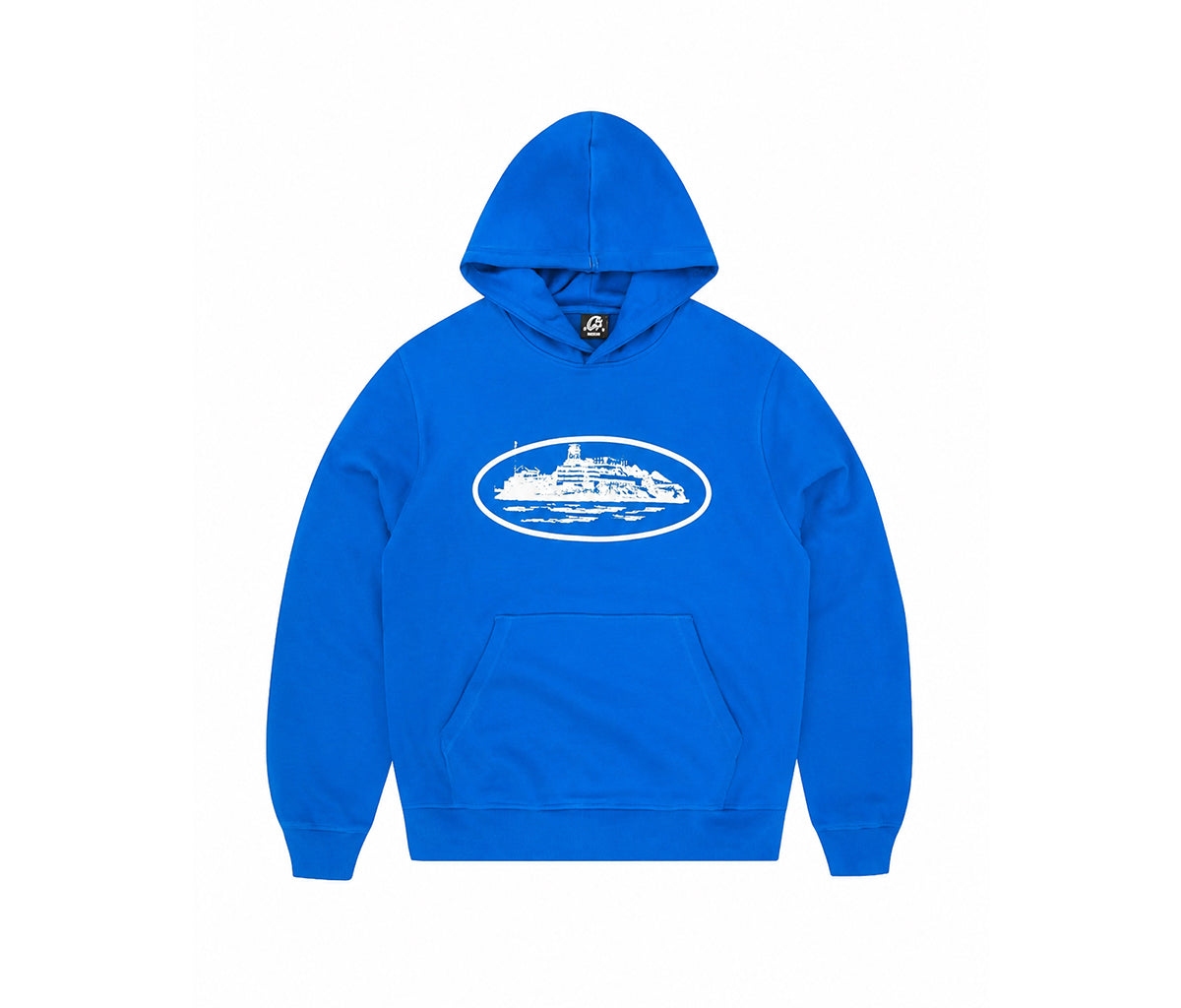 Corteiz OG Stencil Hoodie Blue