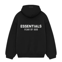 Essentials Fleece Tracksuit Black