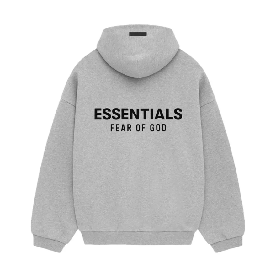 Essentials Fleece Tracksuit Light Heather Grey