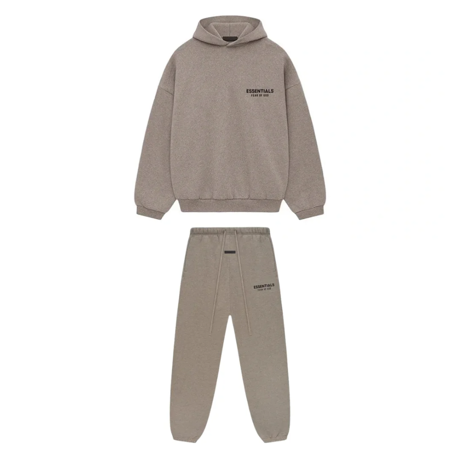 Essentials Fleece Tracksuit Heather Gray