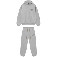 Essentials Fleece Tracksuit Light Heather Grey