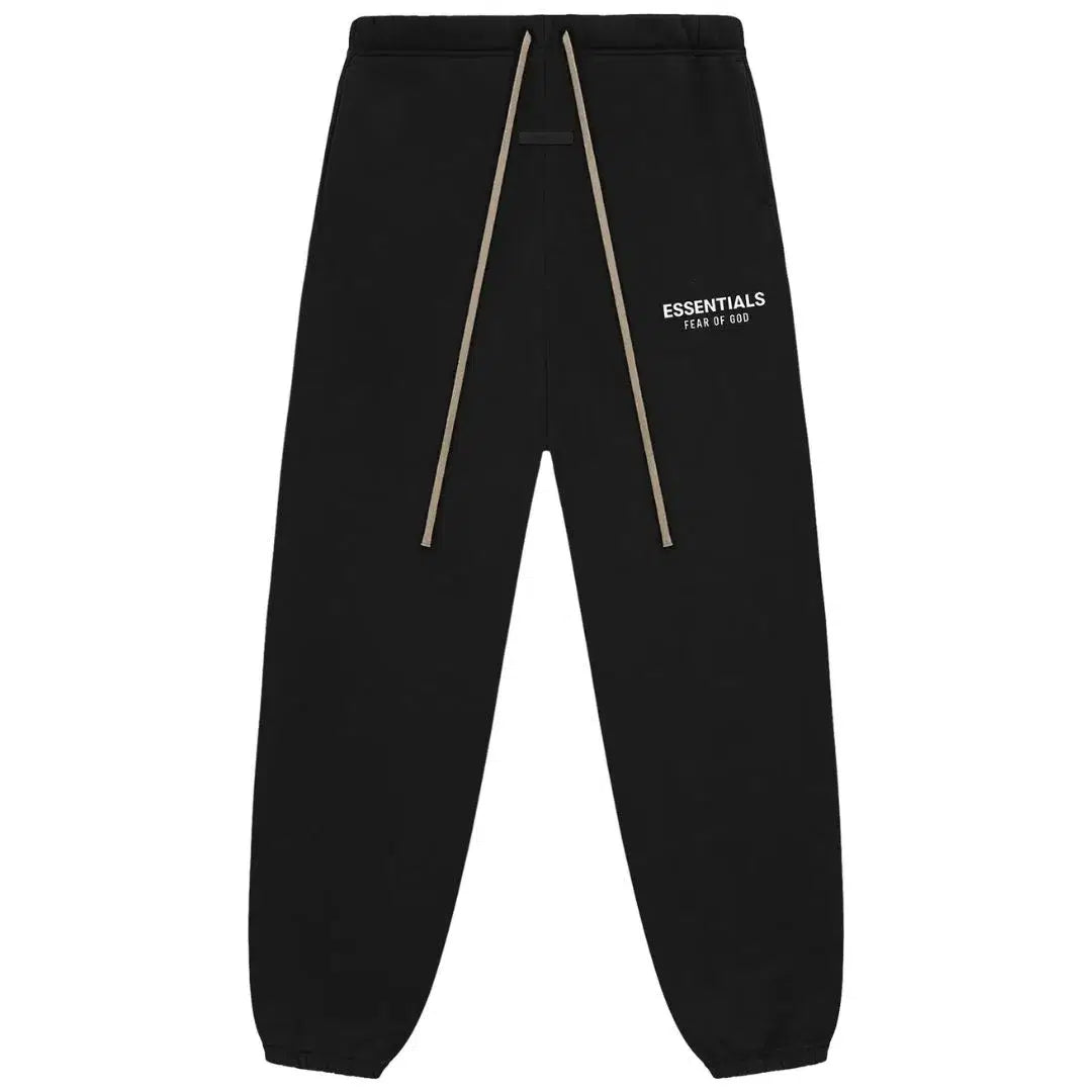 Essentials Fleece Tracksuit Black