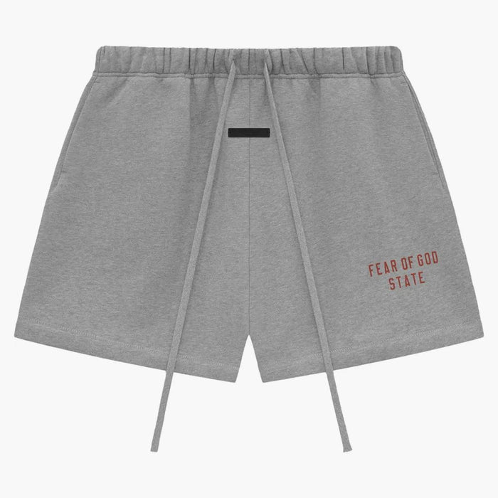 Essentials Fleece Soccer Shorts Dark Heather
