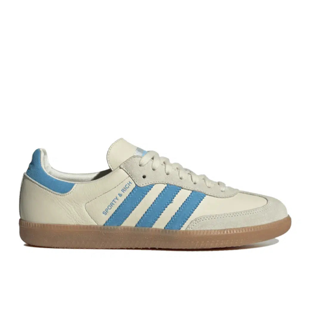 ADIDAS SAMBA OG X SPORTY & RICH 'CREAM BLUE'