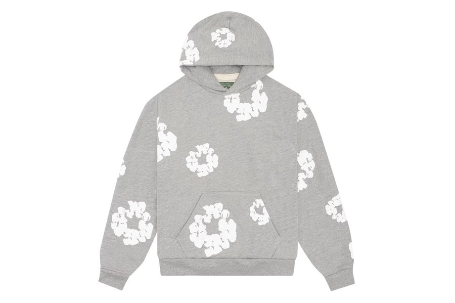 Denim Tears Cotton Wreath Grey Hoodie