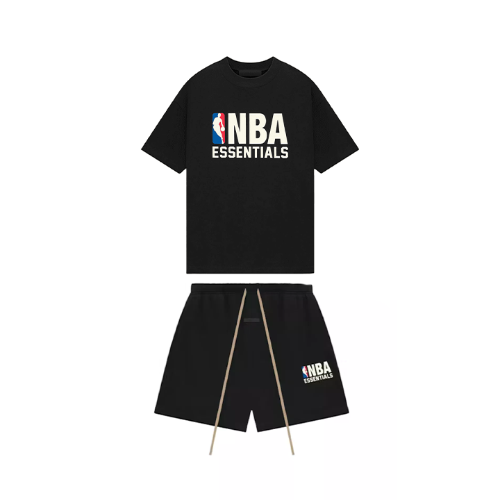 Essentials NBA Black Short Set