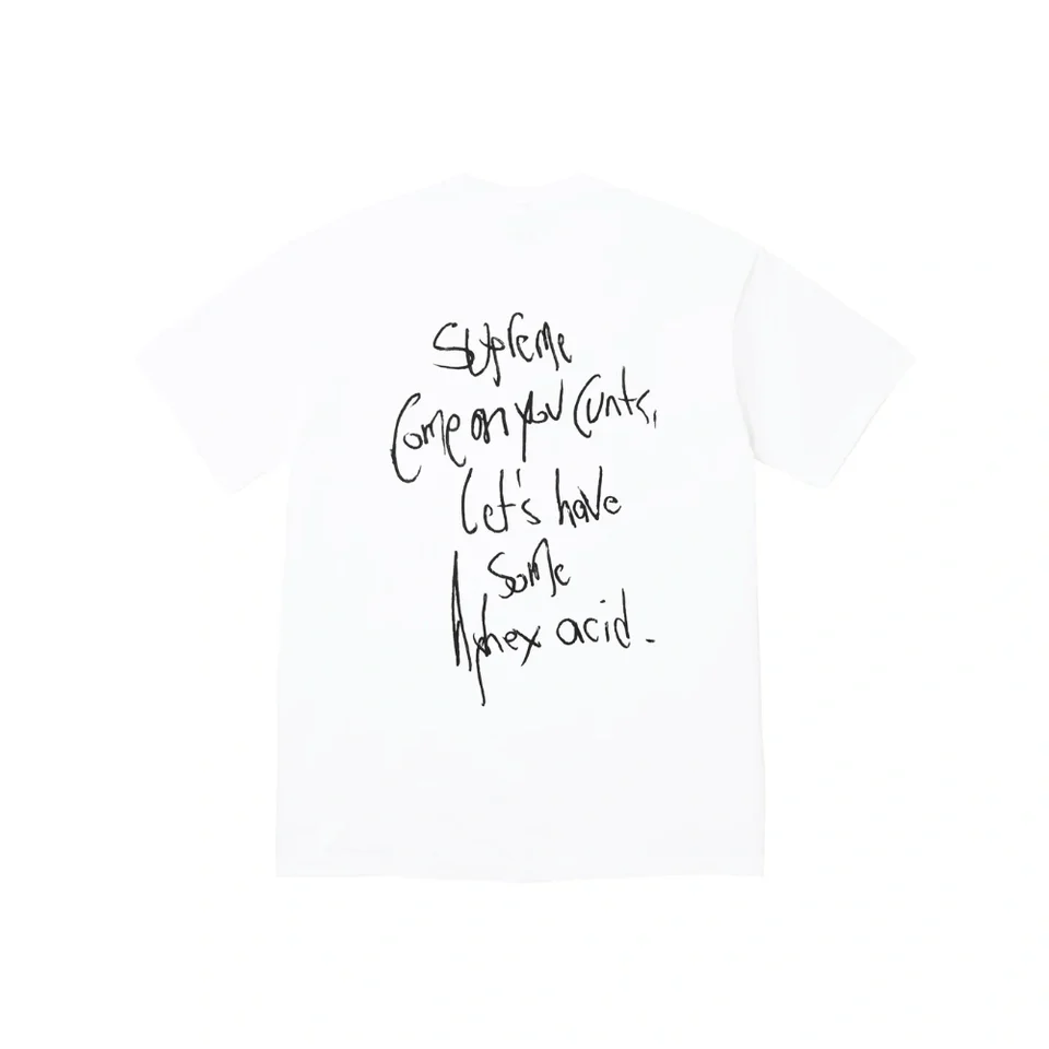 Supreme Aphex Twin Windowlicker Tee White