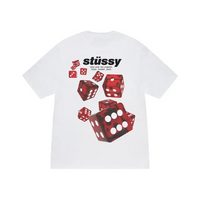 Stussy Rollers Tee White