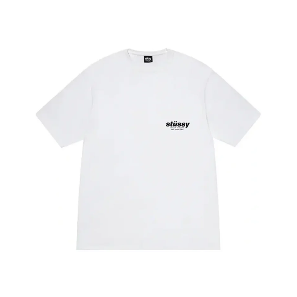 Stussy Rollers Tee White