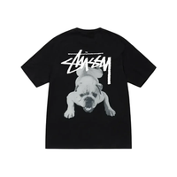 Stussy Stock Dog Tee Black