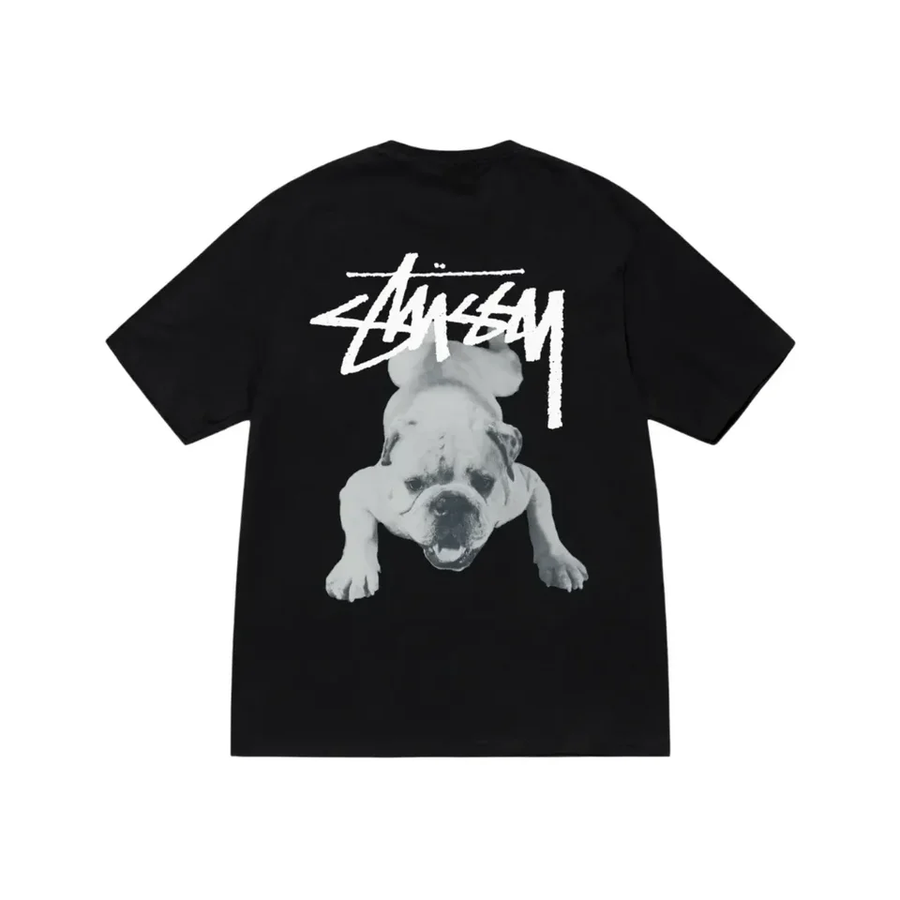 Stussy Stock Dog Tee Black
