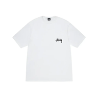 Stussy Stock Dog Tee White