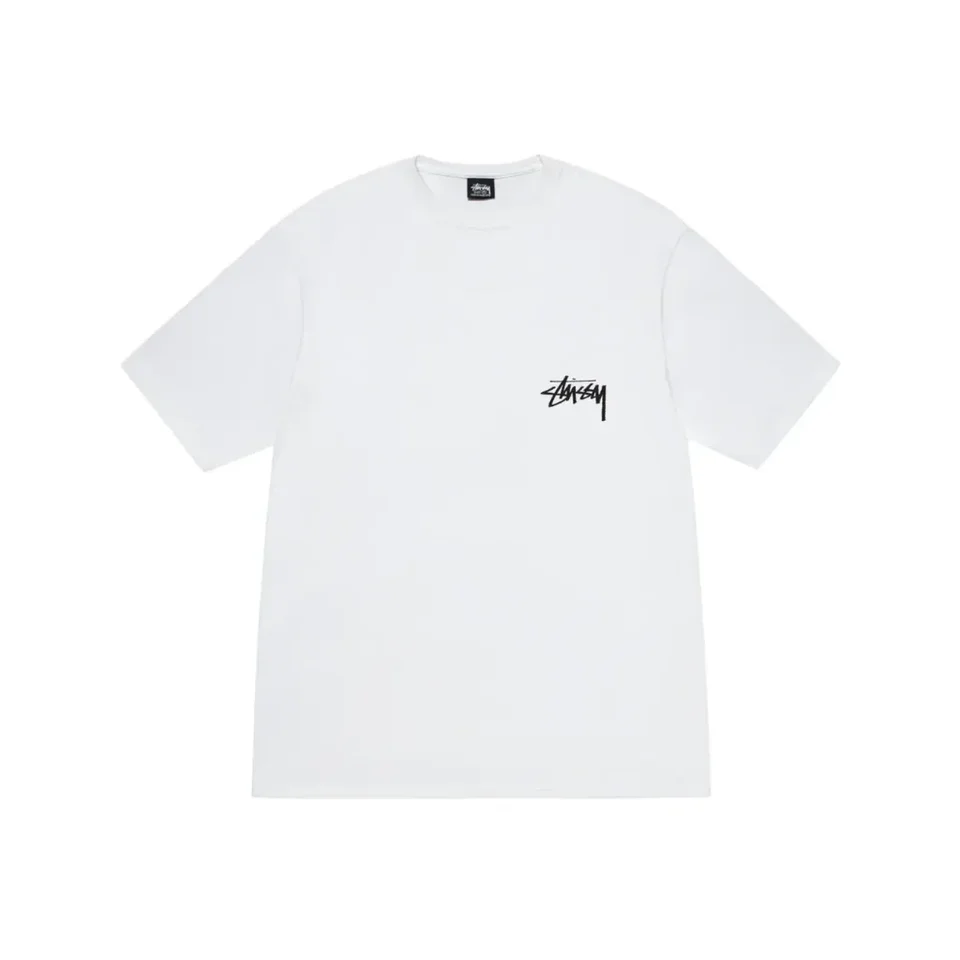 Stussy Stock Dog Tee White