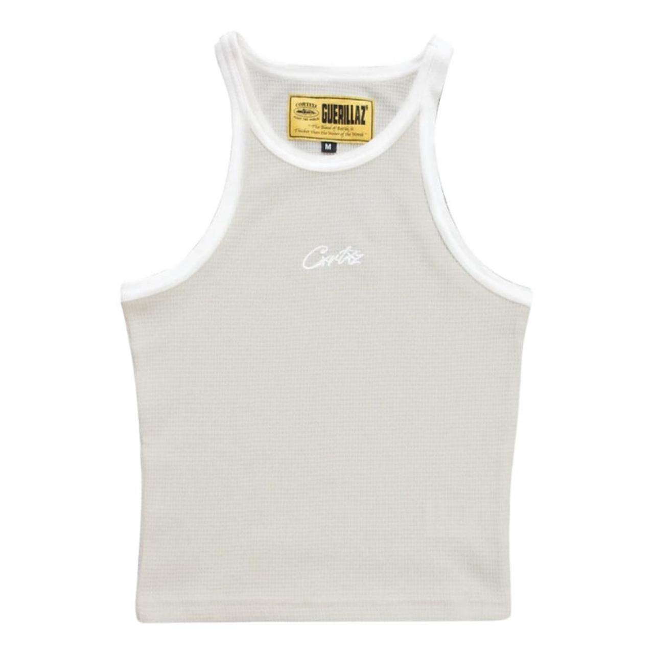 Corteiz Women's Allstarz Contrast Tank Top Cream