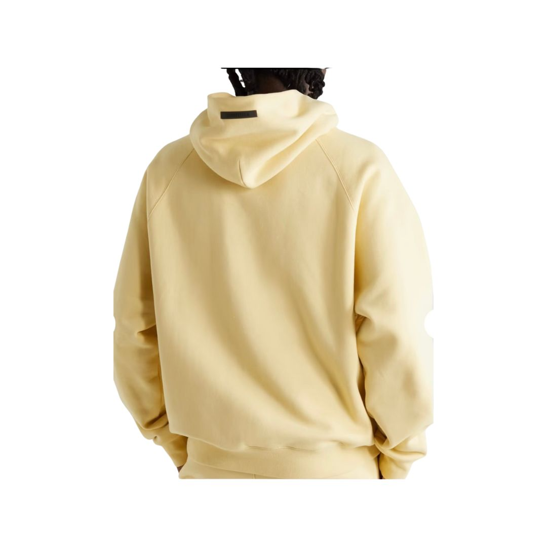 Essentials White Cream Hoodie