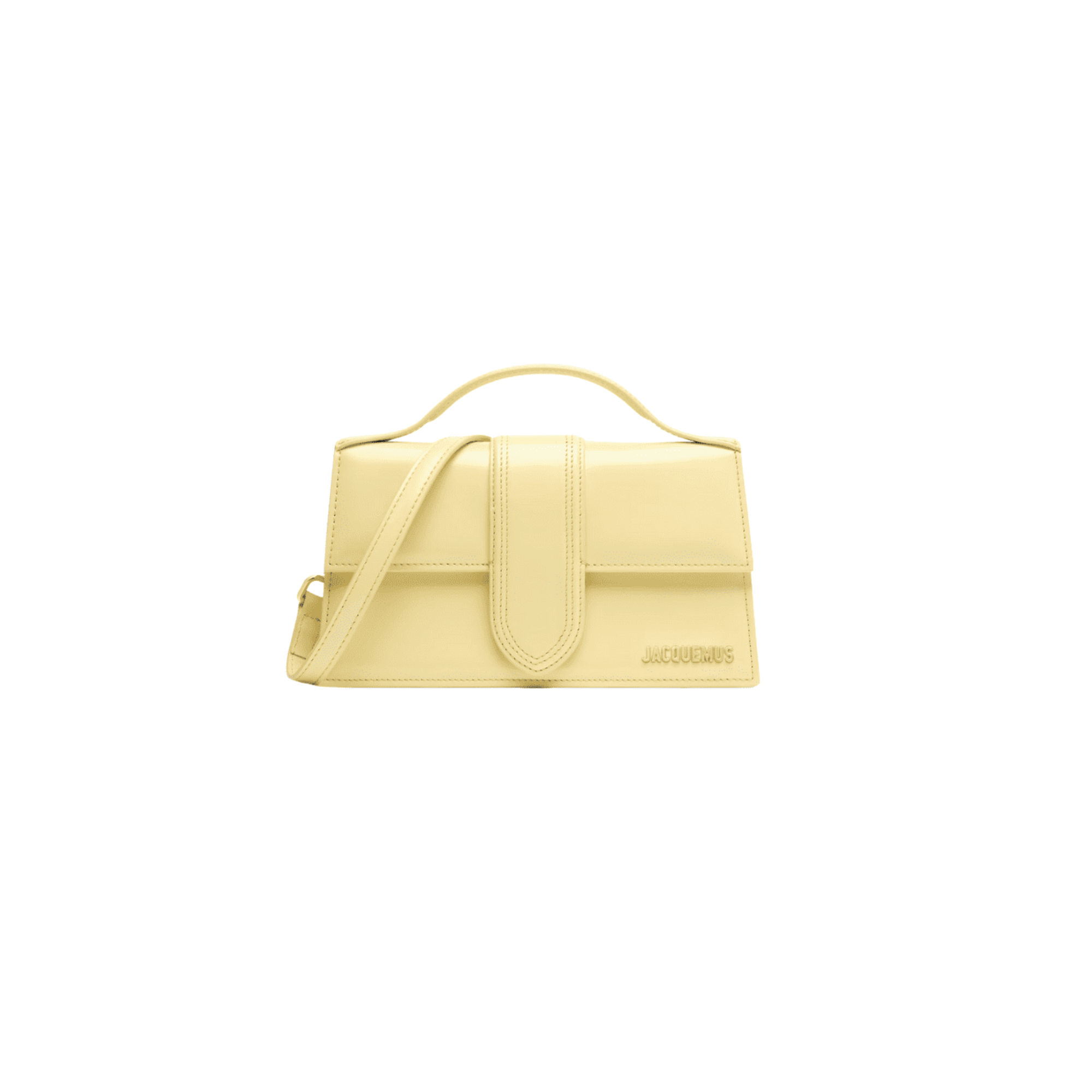 Jacquemus The Large Bambino Yellow handbag