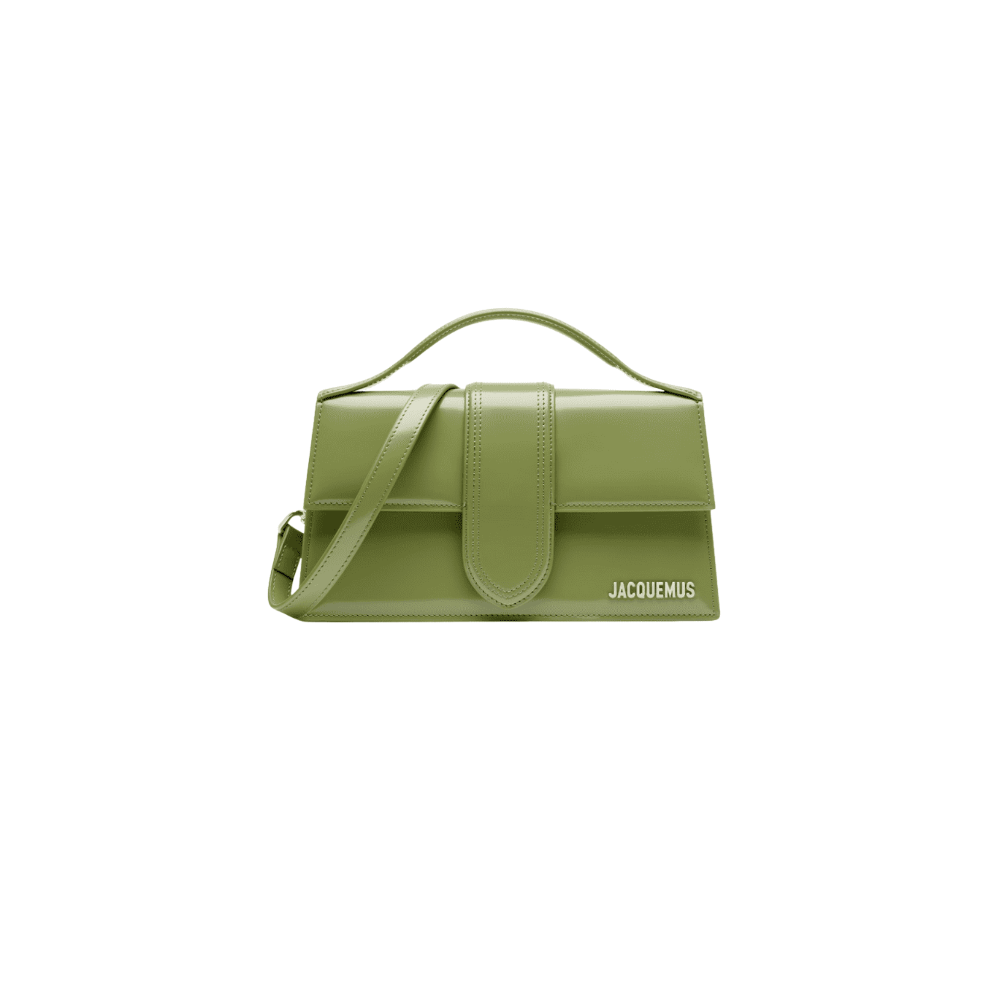 Jacquemus The Large Bambino Green Bag