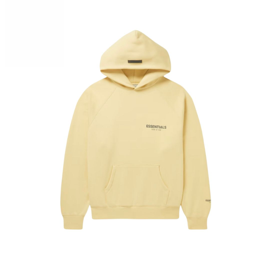 Essentials White Cream Hoodie