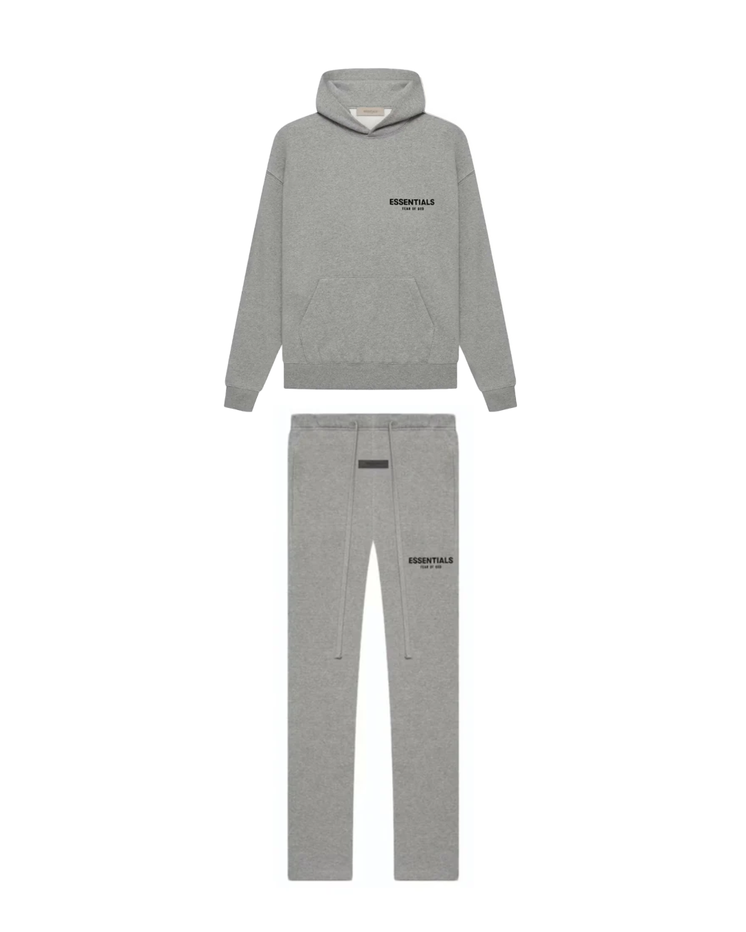 Essentials Relaxed Sweatpants Dark Oatmeal tracksuit set