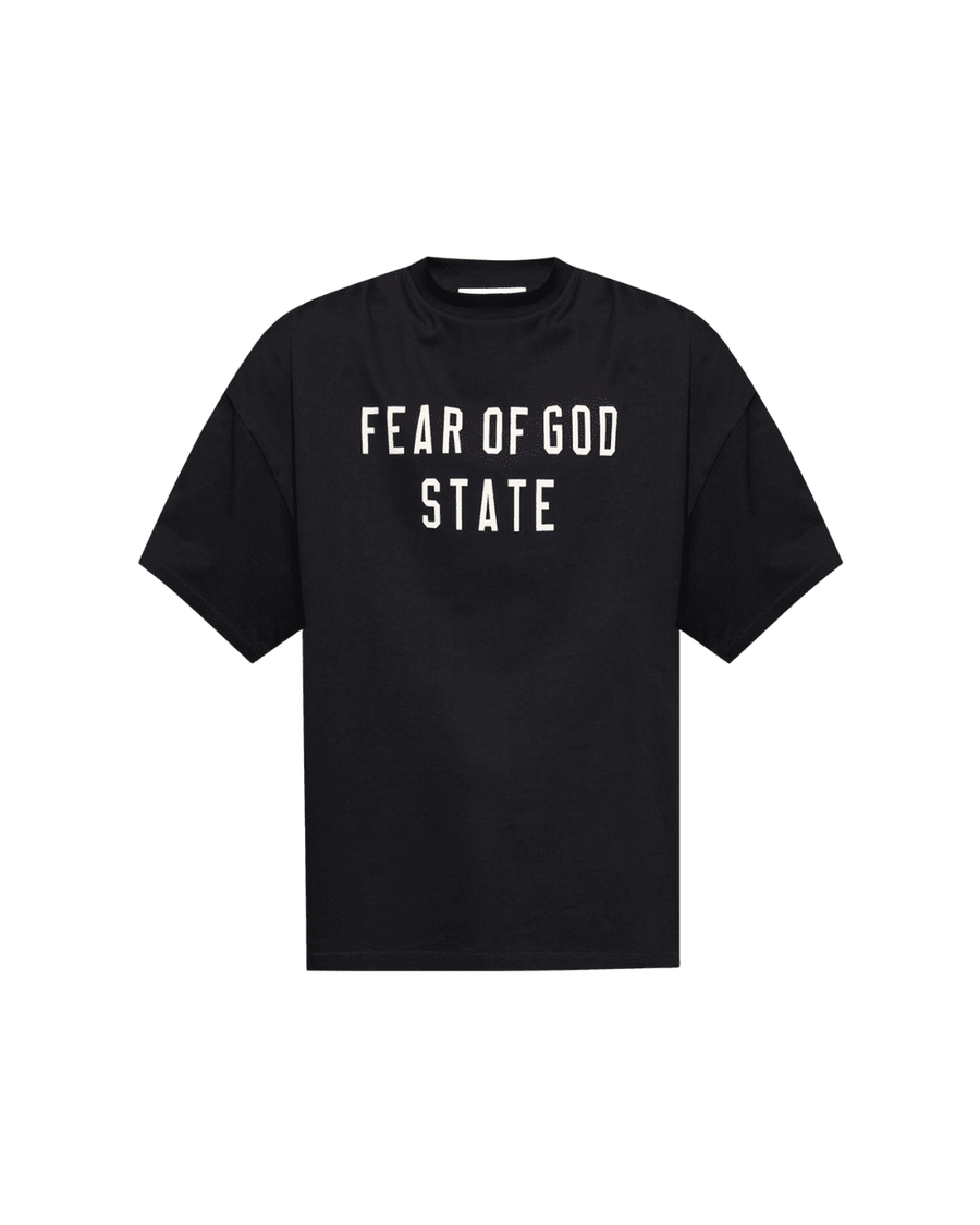 Essentials Black T-shirt 90s Fit