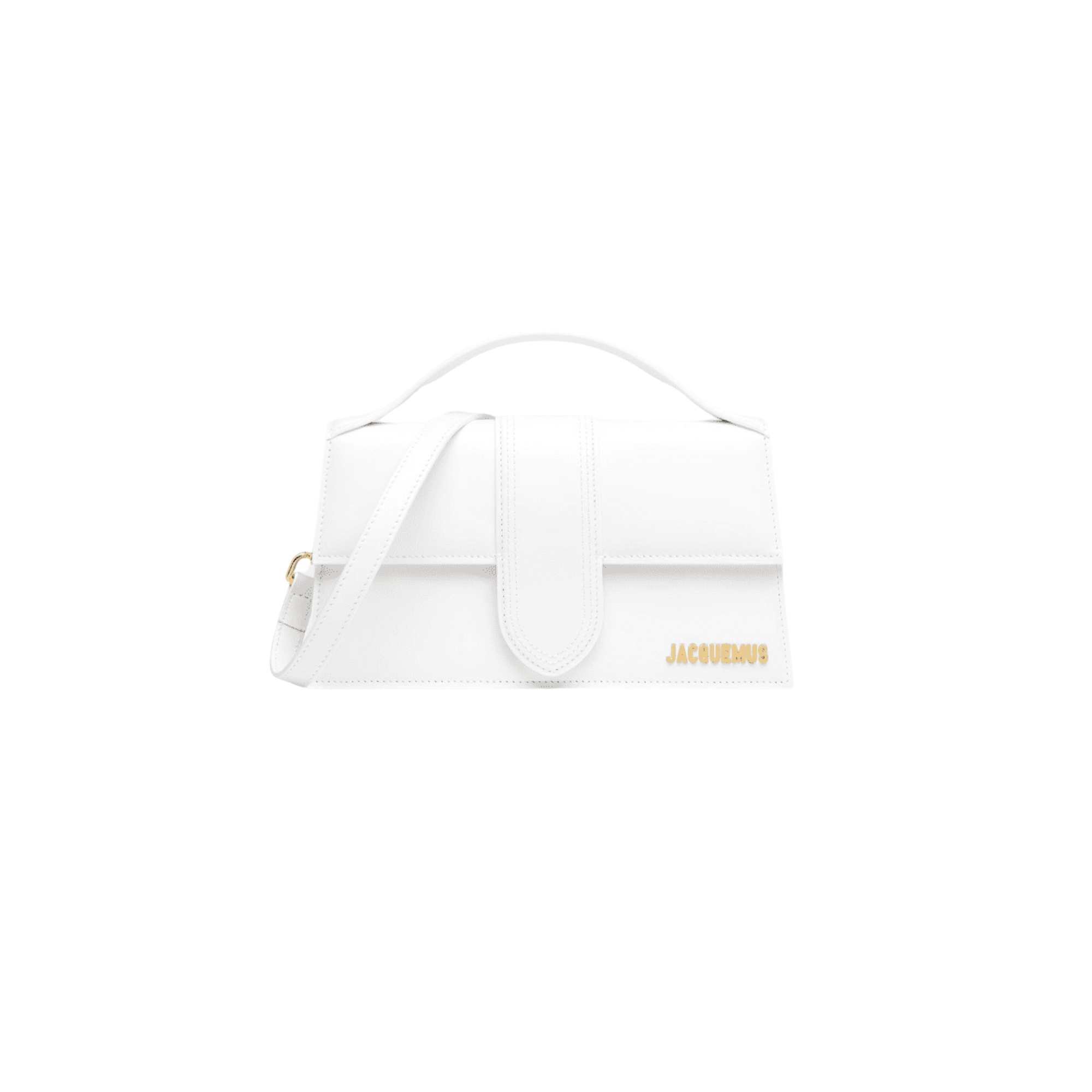 Jacquemus The Large Bambino White Bag