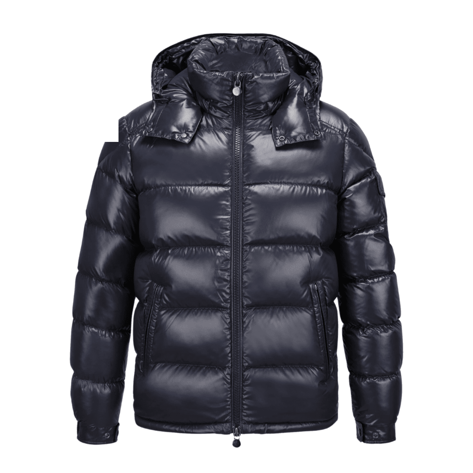 Moncler Maya Hooded Down Jacket (Navy) (EX-DISPLAY)