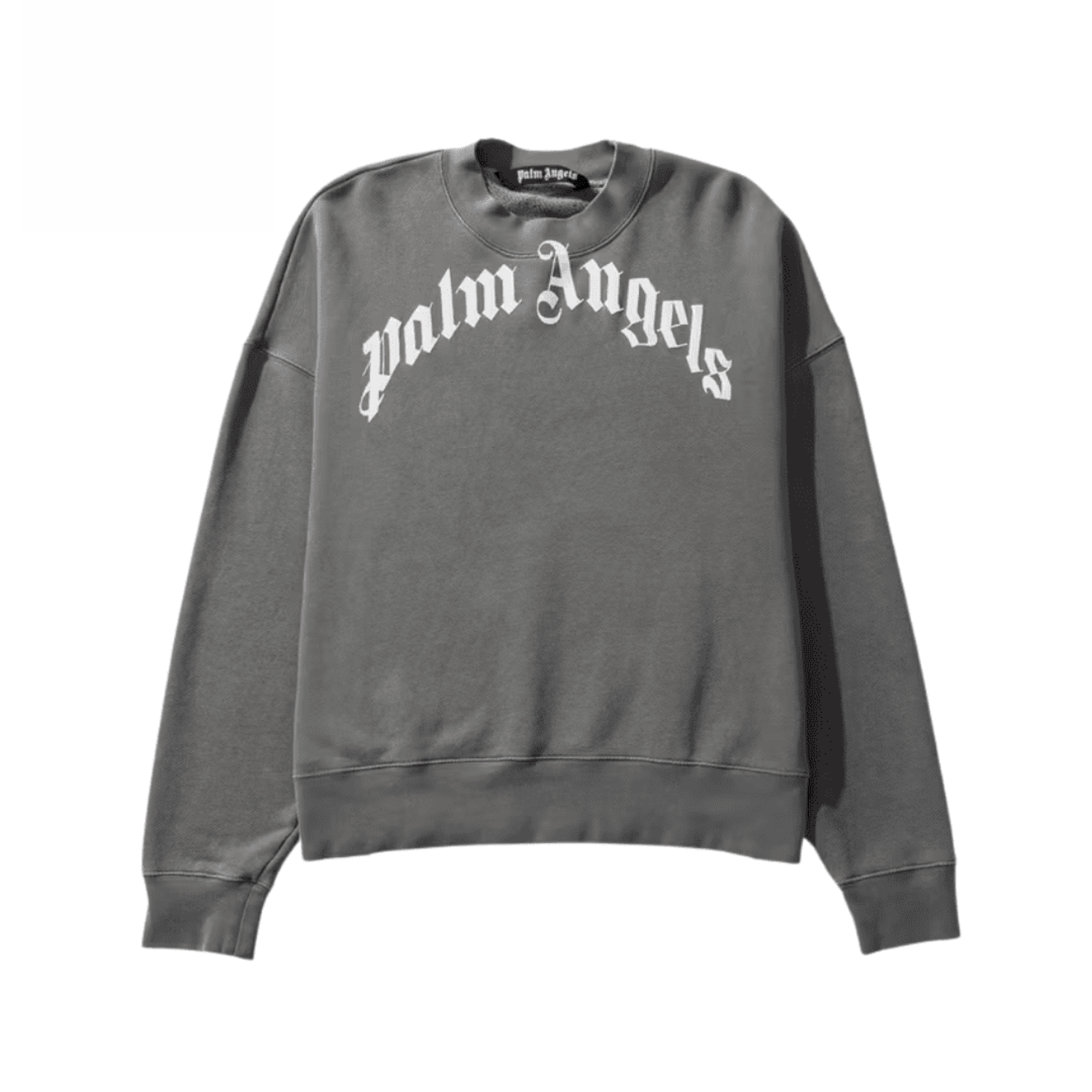 Palm Angels Curved Logo Sweatshirt (EX-DISPLAY)