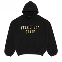 Essentials Fleece Hoodie Black