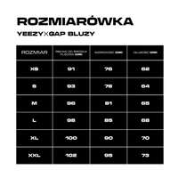 YeezyxGap Engineered by Balenciaga Dove Washed Black Hoodie LAA