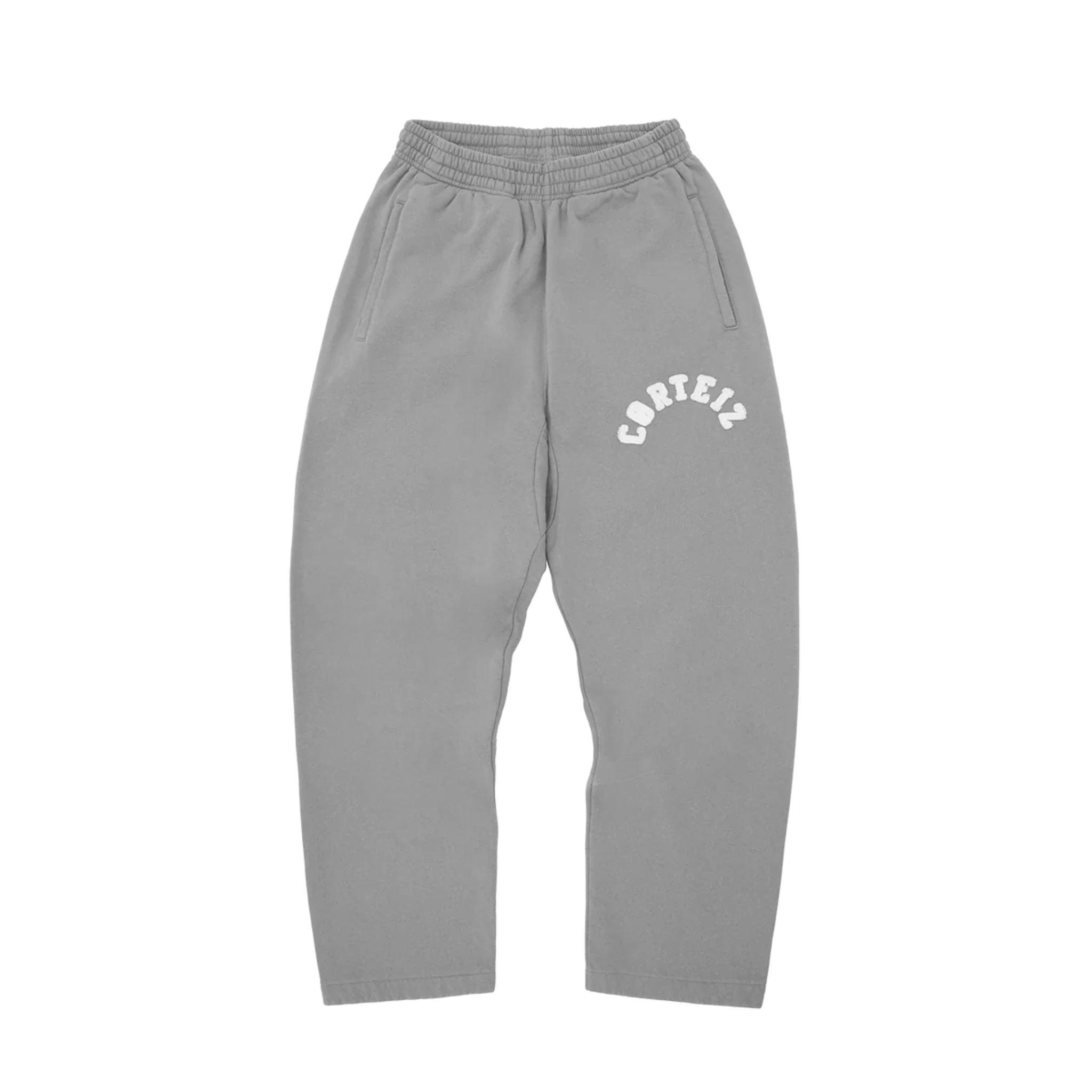 Corteiz Colly Arch Open Hem Trousers Grey