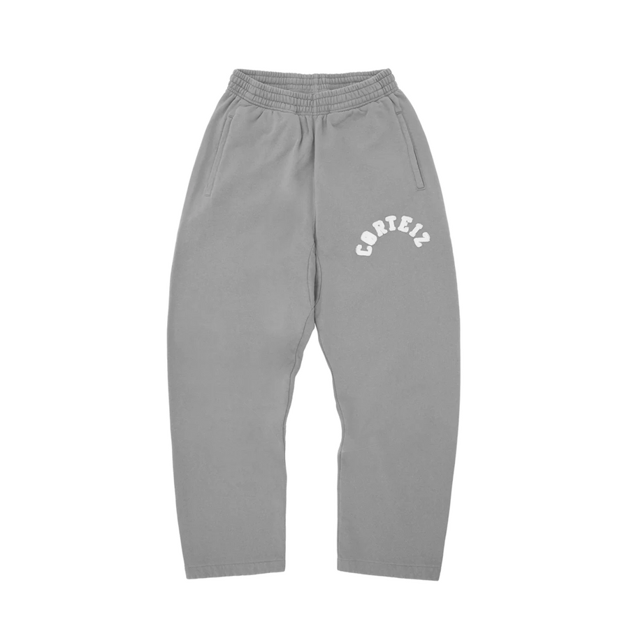 Corteiz Colly Arch Open Hem Trousers Grey
