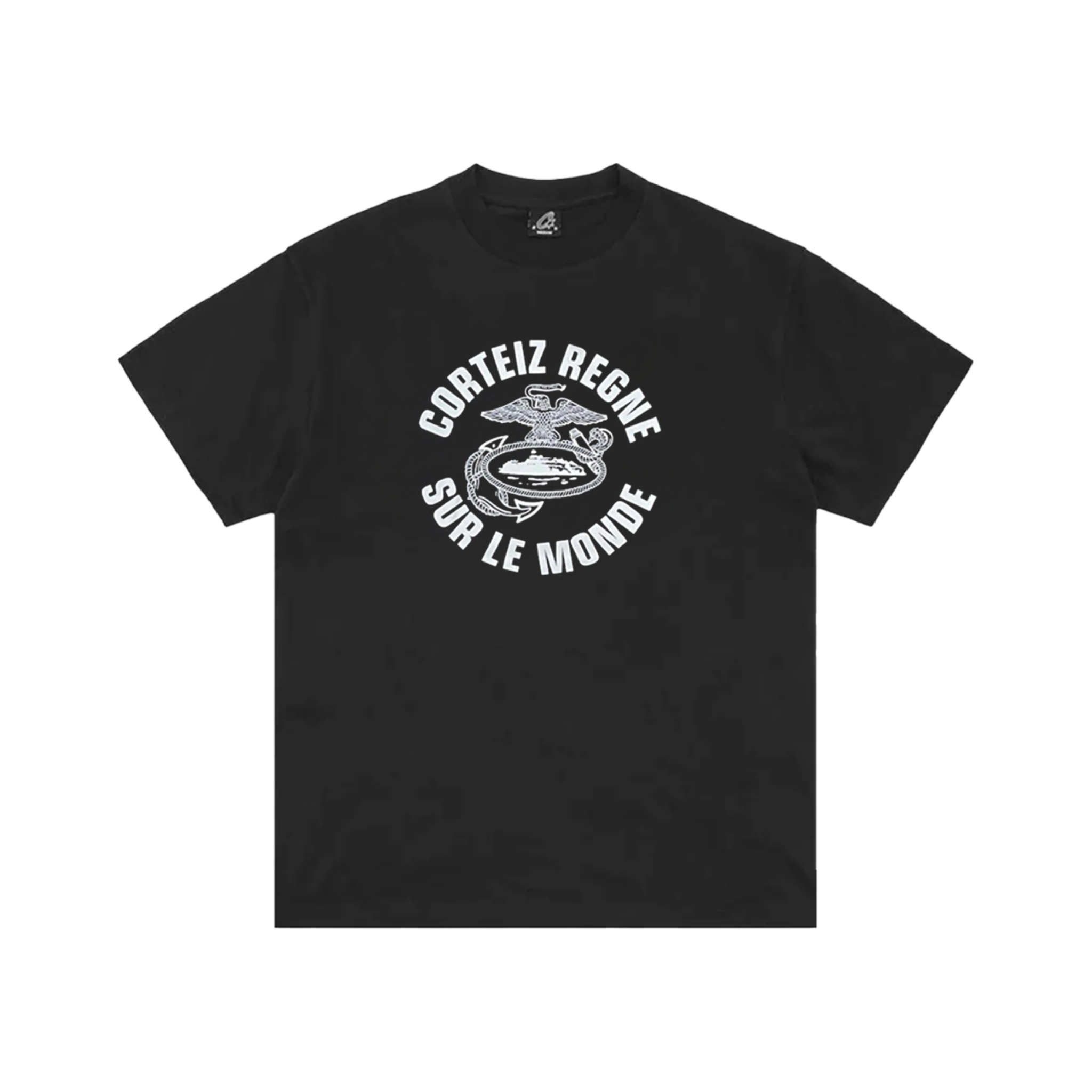 Corteiz Regne Sur Le Monde Black T-Shirt