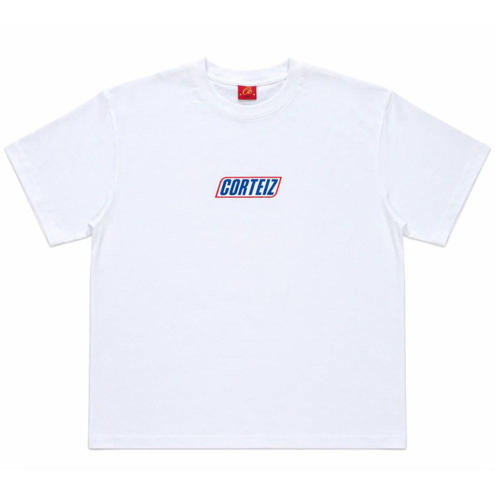 Corteiz "SNICKER" T-Shirt White